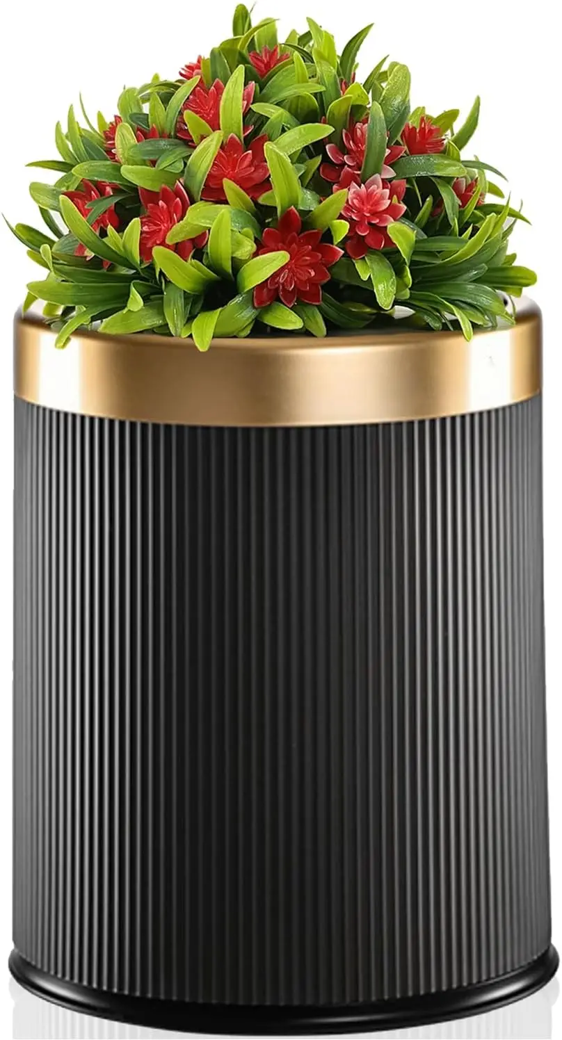 Уличная урна для собачьих отходов с крышкой - контейнер для мусора объемом 2,6 галлона для крыльца, ванной комнаты, офиса - серое ведро в стиле растений
Уличная урна для собачьих отходов с крышкой - контейнер для мусора объемом 2,6 галлона для крыльца, ванной комнаты, офиса - серое ведро в стиле растений