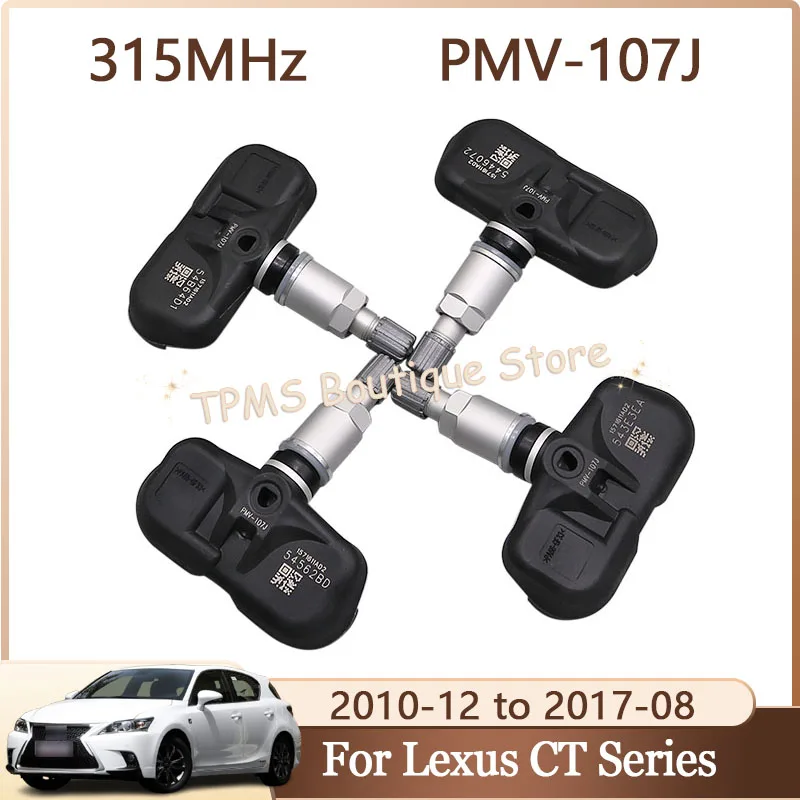 4 шт., 315 МГц, система автомобильных шин PMV-107J, датчик TPMS для Lexus CT ES GS GX HS IS LFA LS LX RX SC Scion Toyota Avalon 
4 шт., 315 МГц, система автомобильных шин PMV-107J, датчик TPMS для Lexus CT ES GS GX HS IS LFA LS LX RX SC Scion Toyota Avalon