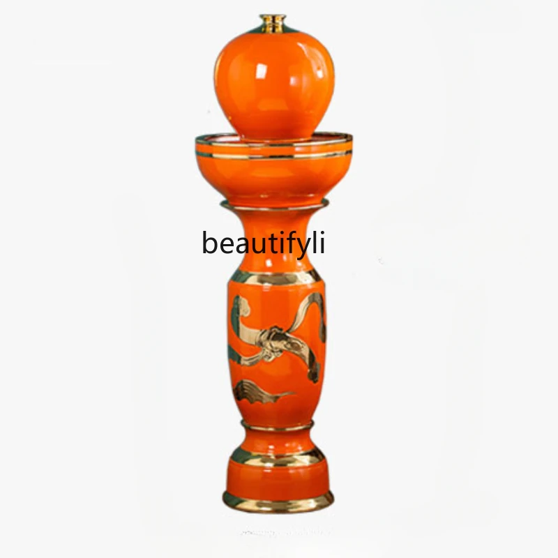 Ceramic Decoration Circulating Water Modern Light Luxury Living Room TV Cabinet Floor Landscape Humidifier Decoration
Ceramic Decoration Circulating Water Modern Light Luxury Living Room TV Cabinet Floor Landscape Humidifier Decoration