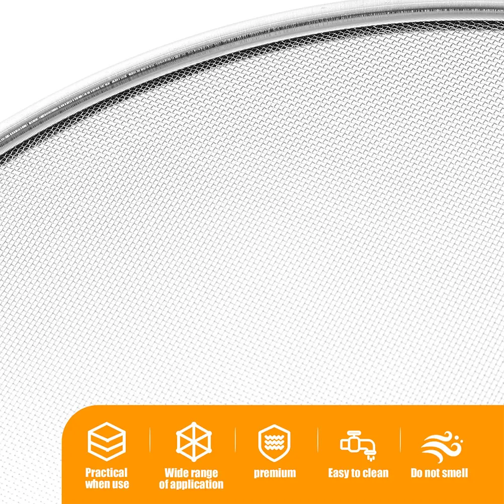 Splatter Screen for Frying Pan Stainless Steel Mesh Cover Oil Splatter Guard Reusable Non Deformable Cooking Aid for Kitchen
Splatter Screen for Frying Pan Stainless Steel Mesh Cover Oil Splatter Guard Reusable Non Deformable Cooking Aid for Kitchen