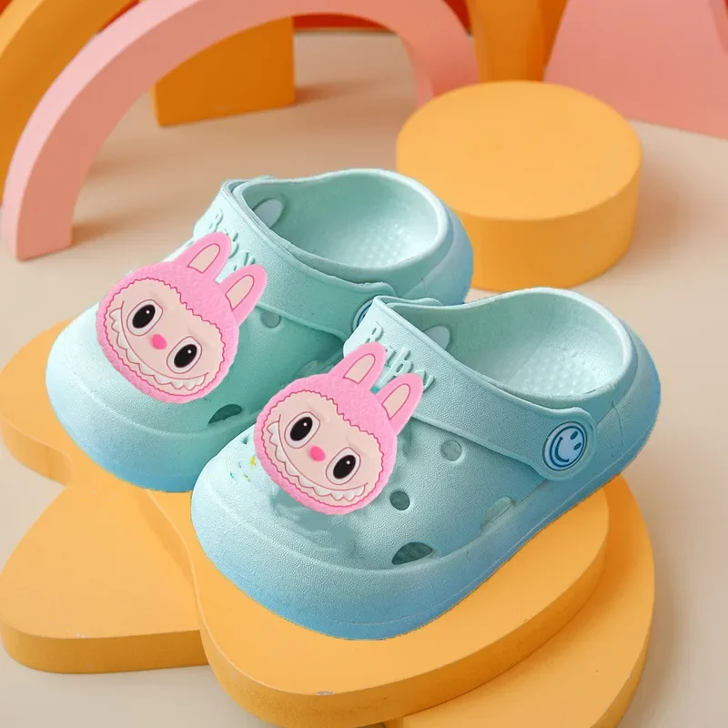 Kids Sandals Baby Boys Girls Sandals Summer Kids Beach Shoes LABUBU Kids Non-slip Cartoon Slippers Summer Slippers with Holes
Kids Sandals Baby Boys Girls Sandals Summer Kids Beach Shoes LABUBU Kids Non-slip Cartoon Slippers Summer Slippers with Holes