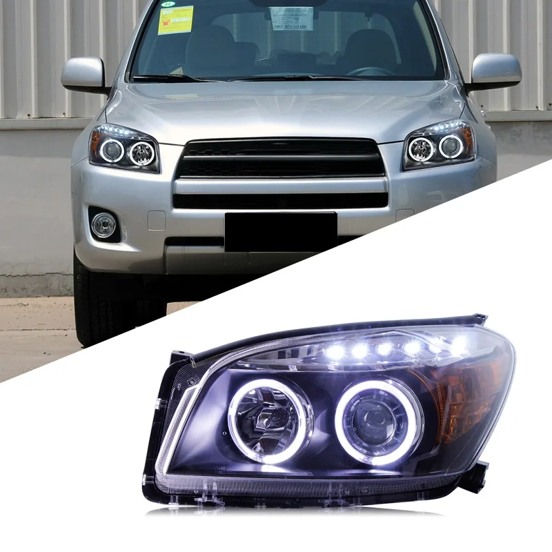 Suitable for Toyota 09-12 RAV4 headlight assembly modified bifocal lens xenon angel eye LED daytime running light
Suitable for Toyota 09-12 RAV4 headlight assembly modified bifocal lens xenon angel eye LED daytime running light