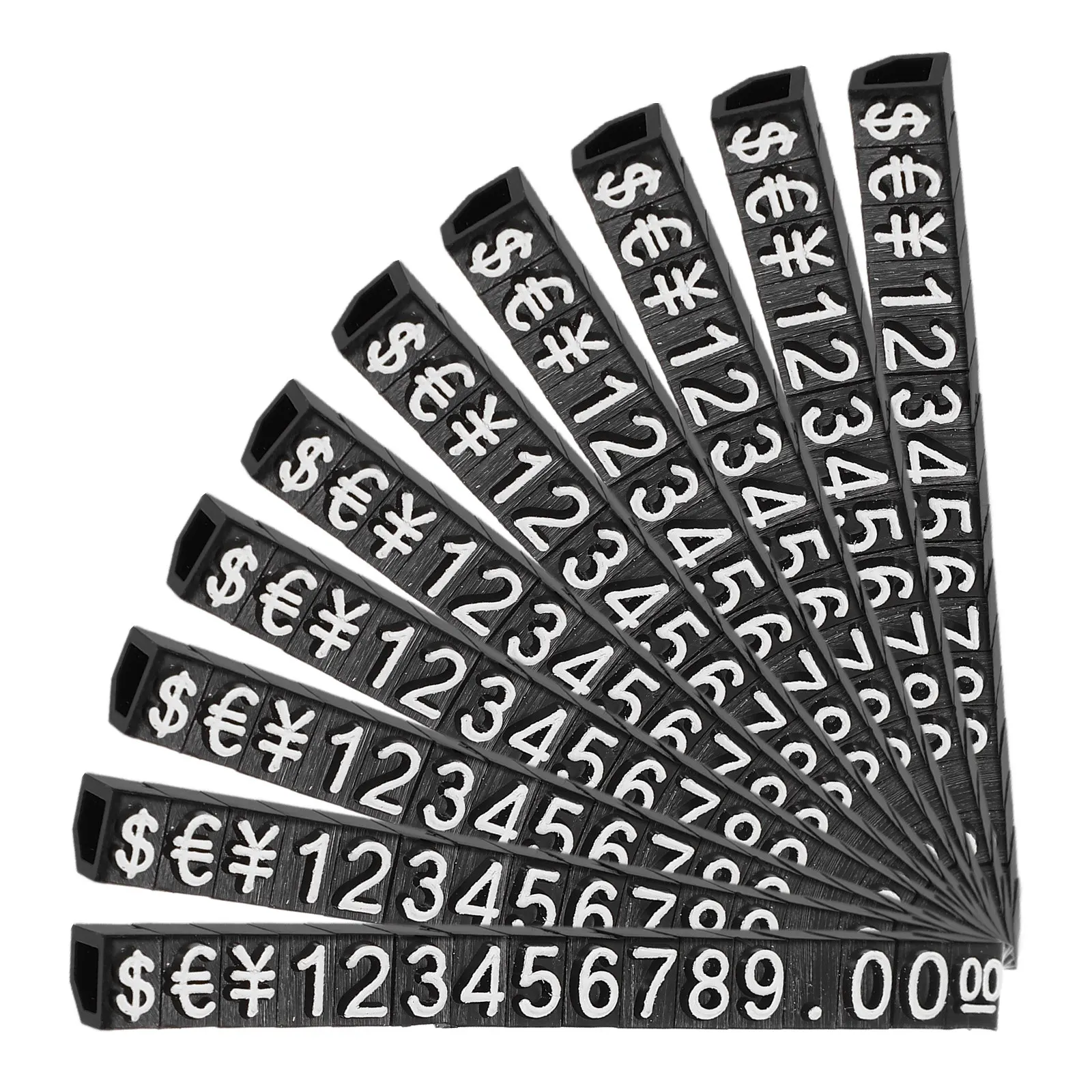 10Sets Sturdy ABS Price Display Cube Stand Price Tag Block for Jewelry Clothing Watches Arts Crafts Adjustable Elegant Retail
10Sets Sturdy ABS Price Display Cube Stand Price Tag Block for Jewelry Clothing Watches Arts Crafts Adjustable Elegant Retail