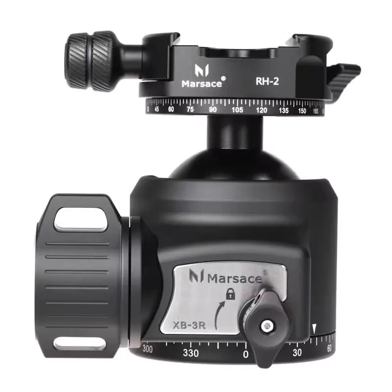 Marsace XB-3R Professional Ball Head For Tripod Monopod Camera Panoramic Tripod Head With DP-60 Quick Release Plate Max Load 7KG
Marsace XB-3R Professional Ball Head For Tripod Monopod Camera Panoramic Tripod Head With DP-60 Quick Release Plate Max Load 7KG