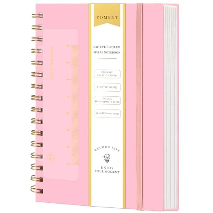 Lined Spiral Notebook Journal for Women Men A5 Small Spiral Notebooks 5x7 160 Pages Notebook College Ruled Spiral Bound Journal
Lined Spiral Notebook Journal for Women Men A5 Small Spiral Notebooks 5x7 160 Pages Notebook College Ruled Spiral Bound Journal