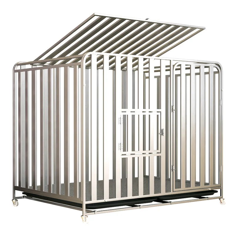 New dog cage Large, medium-sized dog outdoor with toilet separation Golden Retriever household pet dog cage house
New dog cage Large, medium-sized dog outdoor with toilet separation Golden Retriever household pet dog cage house