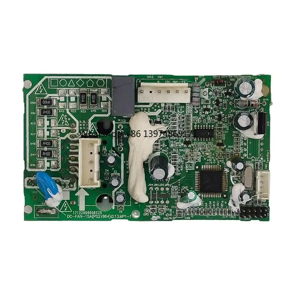 For Air Conditioner Control Board DC-FAN-15A(PS21964).D.13.MP1-1 Fan Module PCB 17122000008625 Air Conditioner Parts
For Air Conditioner Control Board DC-FAN-15A(PS21964).D.13.MP1-1 Fan Module PCB 17122000008625 Air Conditioner Parts