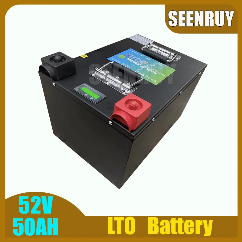 LTO Battery 52V 50AH with BMS 30A 50A 80A 100A 120A For RV UPS Power Energy Storage Station Electric Vehicle
LTO Battery 52V 50AH with BMS 30A 50A 80A 100A 120A For RV UPS Power Energy Storage Station Electric Vehicle