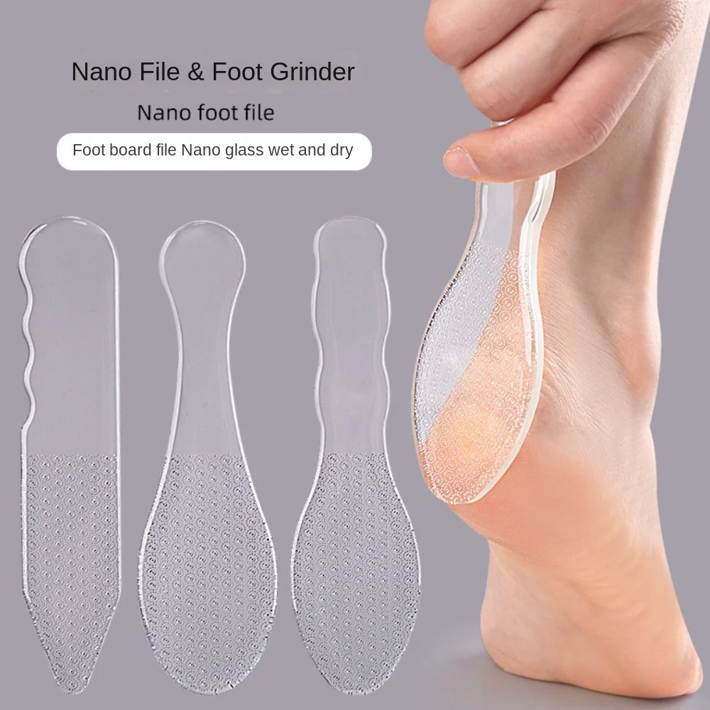 Foot Scrubber Nano Glass Foot File Transparent Foot Care Tools Glass Foot Rubbing Board Horny Foot Grinding
Foot Scrubber Nano Glass Foot File Transparent Foot Care Tools Glass Foot Rubbing Board Horny Foot Grinding
