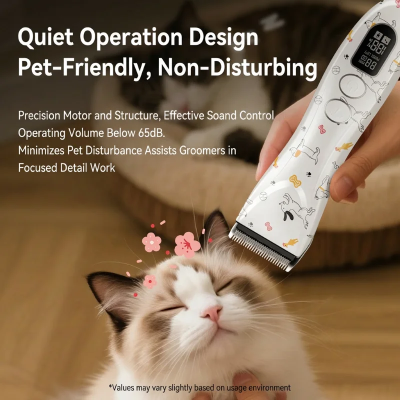 Dog Grooming Clippers With Easy To Use 5 In 1 Friendly Clipper Blade Shernbao Pet Hair Clipper PGC-780 For Grade Pet Salon
Dog Grooming Clippers With Easy To Use 5 In 1 Friendly Clipper Blade Shernbao Pet Hair Clipper PGC-780 For Grade Pet Salon