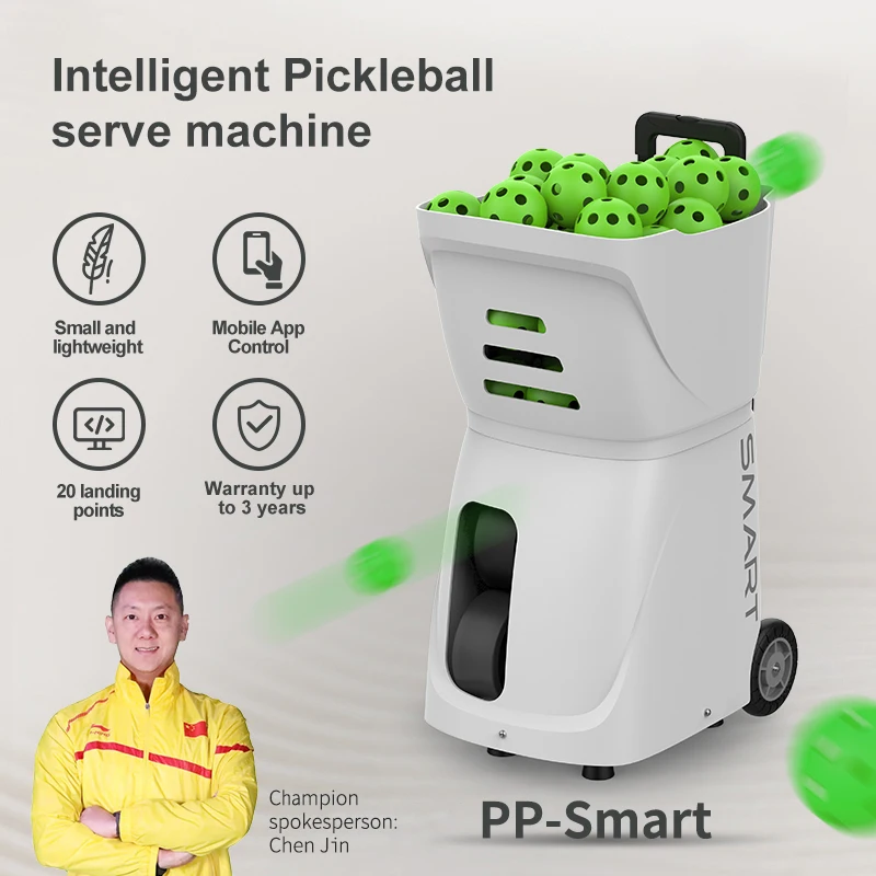 Приложение для машины Pickleball Полностью автоматическая регулировка Горизонтальная вертикальная наклейка Внутренняя и наружная пусковая установка Pickleball
Приложение для машины Pickleball Полностью автоматическая регулировка Горизонтальная вертикальная наклейка Внутренняя и наружная пусковая установка Pickleball