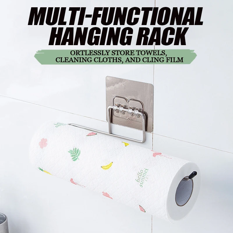 Kitchen Paper Holder Toilet Paper Rack Towel Hanger Tissue Napkin Dispenser Roll Hook Storage Holder Stainless Steel Wall Mount
Kitchen Paper Holder Toilet Paper Rack Towel Hanger Tissue Napkin Dispenser Roll Hook Storage Holder Stainless Steel Wall Mount