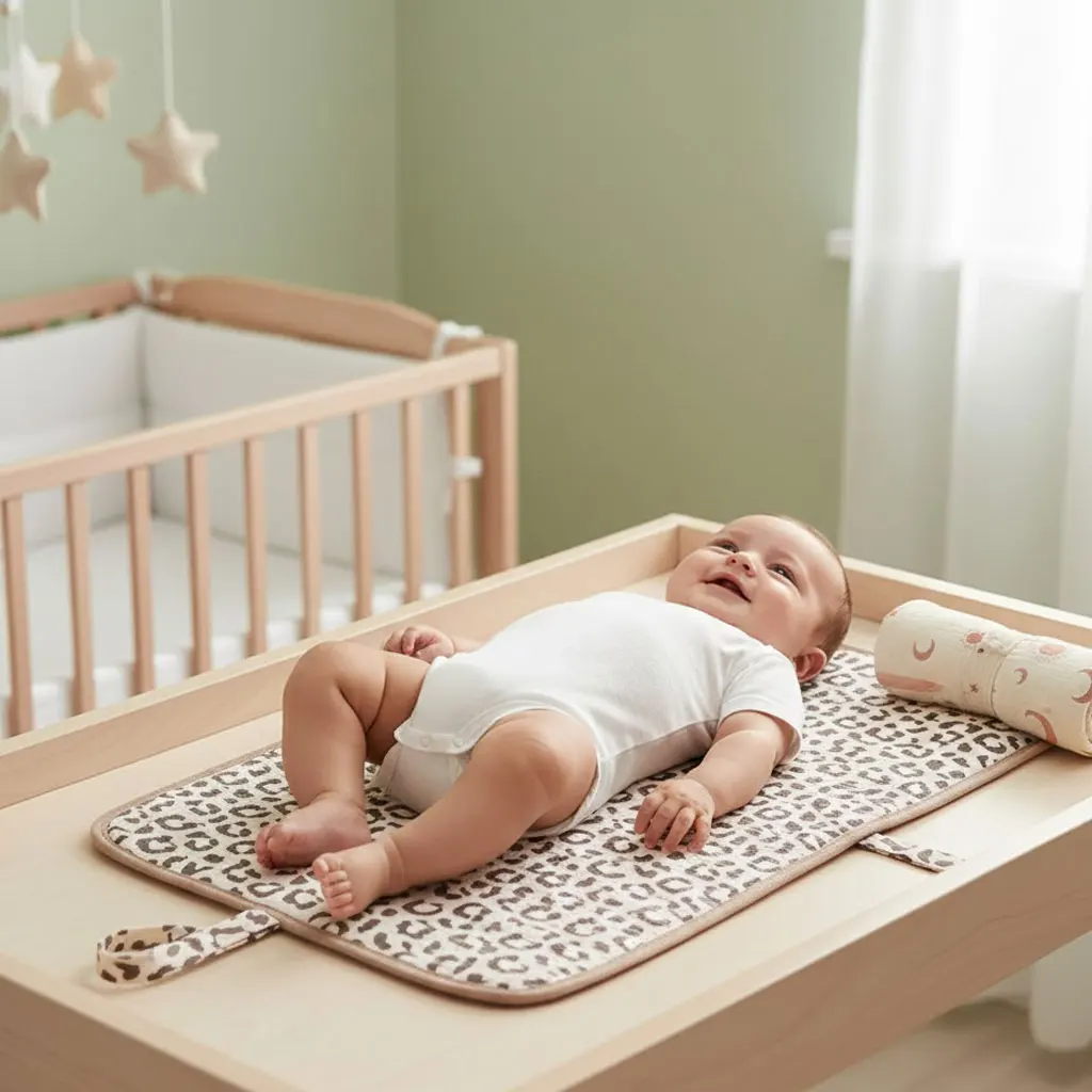 Мягкий хлопчатобумажный марлевый водонепроницаемый пеленальный коврик для новорожденных | Дышащий и моющийся портативный коврик для подгузников
Мягкий хлопчатобумажный марлевый водонепроницаемый пеленальный коврик для новорожденных | Дышащий и моющийся портативный коврик для подгузников