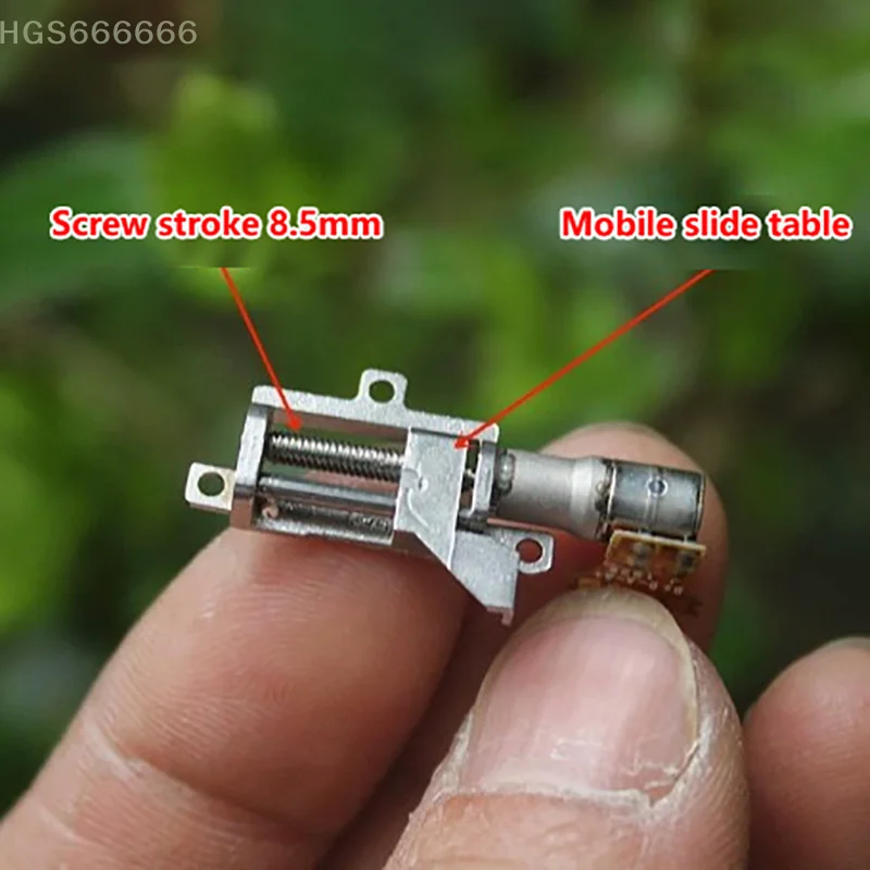 1PC Mini 5mm Stroke Linear Actuator 2-Phase 4-Wire Precision Metal Gearbox Gear Stepper Motor Ultra-Micro
1PC Mini 5mm Stroke Linear Actuator 2-Phase 4-Wire Precision Metal Gearbox Gear Stepper Motor Ultra-Micro