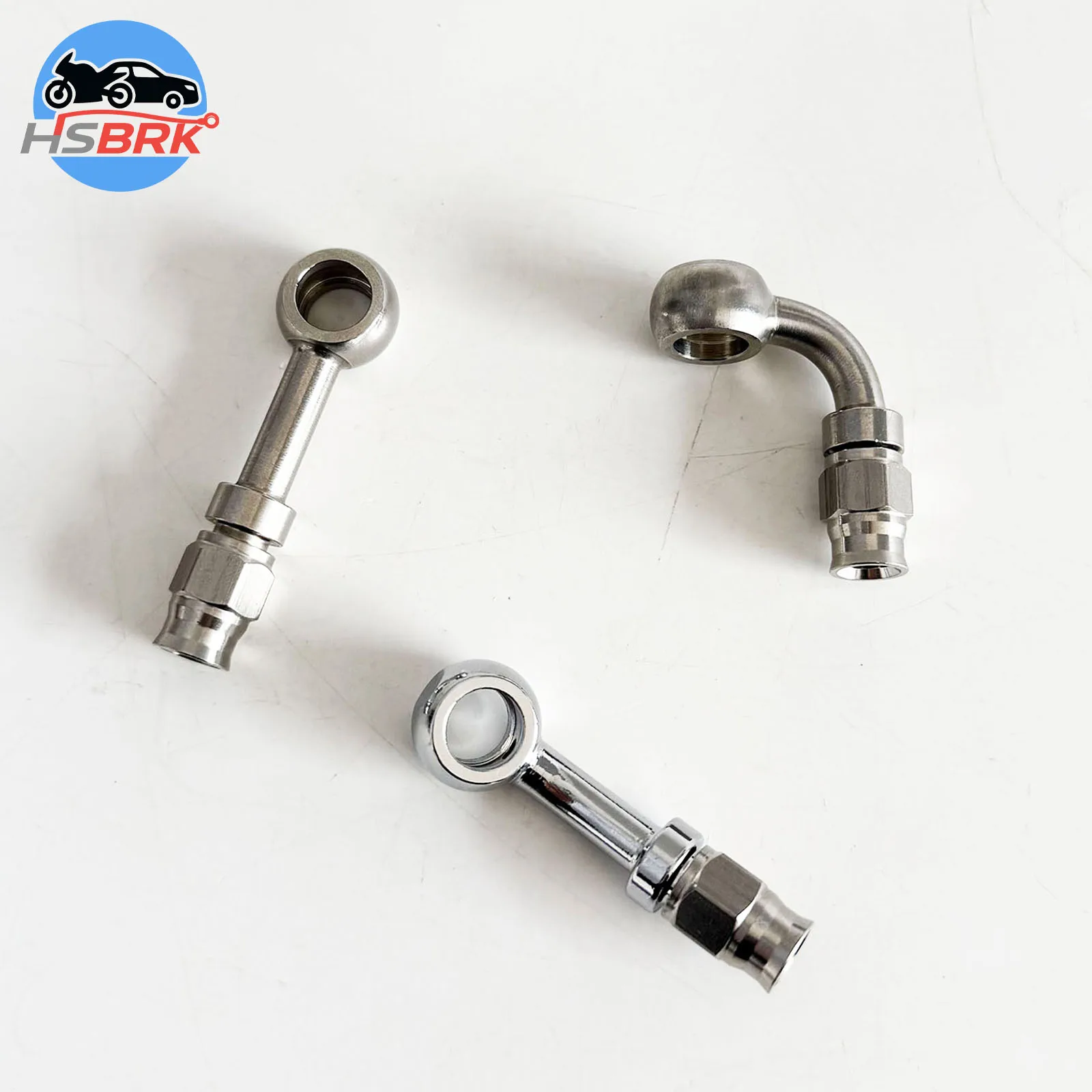 AN3 Stainless Steel Banjo Quick Connector 0° 28° 90° Brake Hose Fitting Hydraulic Brake Line Adapter Motorcycle Car
AN3 Stainless Steel Banjo Quick Connector 0° 28° 90° Brake Hose Fitting Hydraulic Brake Line Adapter Motorcycle Car