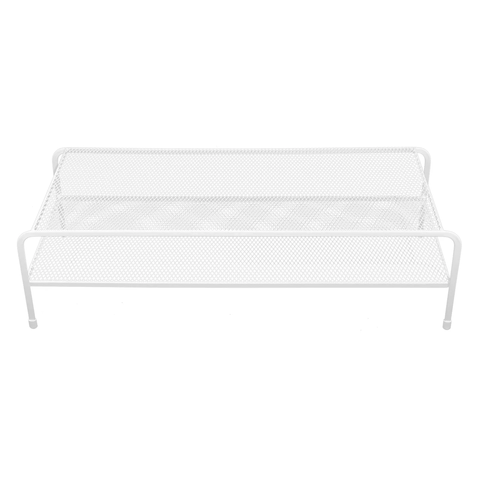 White Single Tier Metal Monitor Stand 120x30cm Wrought Iron Laptop Risers Adjustable Height Office Computer Display Shelf
White Single Tier Metal Monitor Stand 120x30cm Wrought Iron Laptop Risers Adjustable Height Office Computer Display Shelf