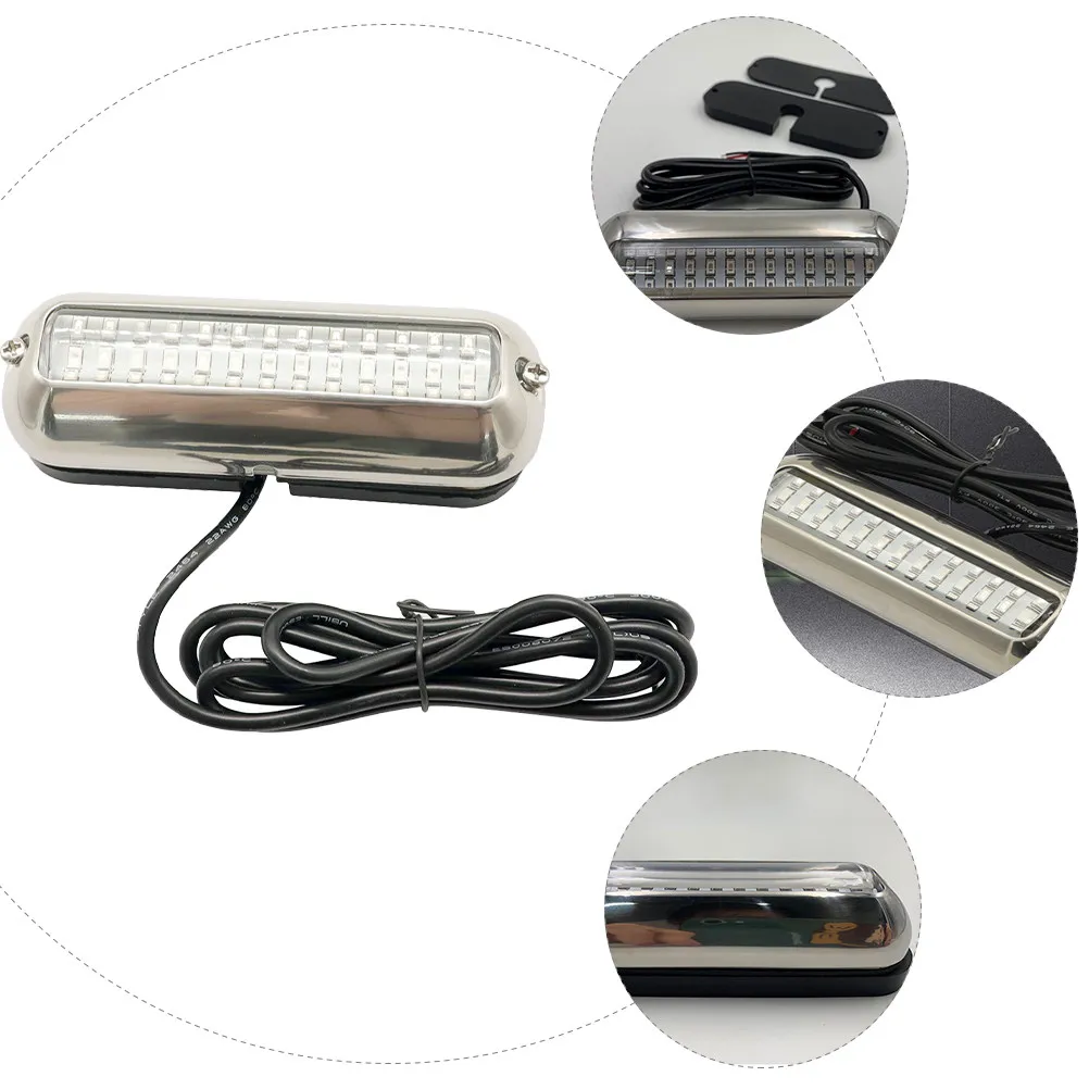 39 LED Waterproof Stainless Steel Yacht Underwater Light Bright Romantic Boat Bottom Lamp Wedding Party Decorative Waterproof
39 LED Waterproof Stainless Steel Yacht Underwater Light Bright Romantic Boat Bottom Lamp Wedding Party Decorative Waterproof