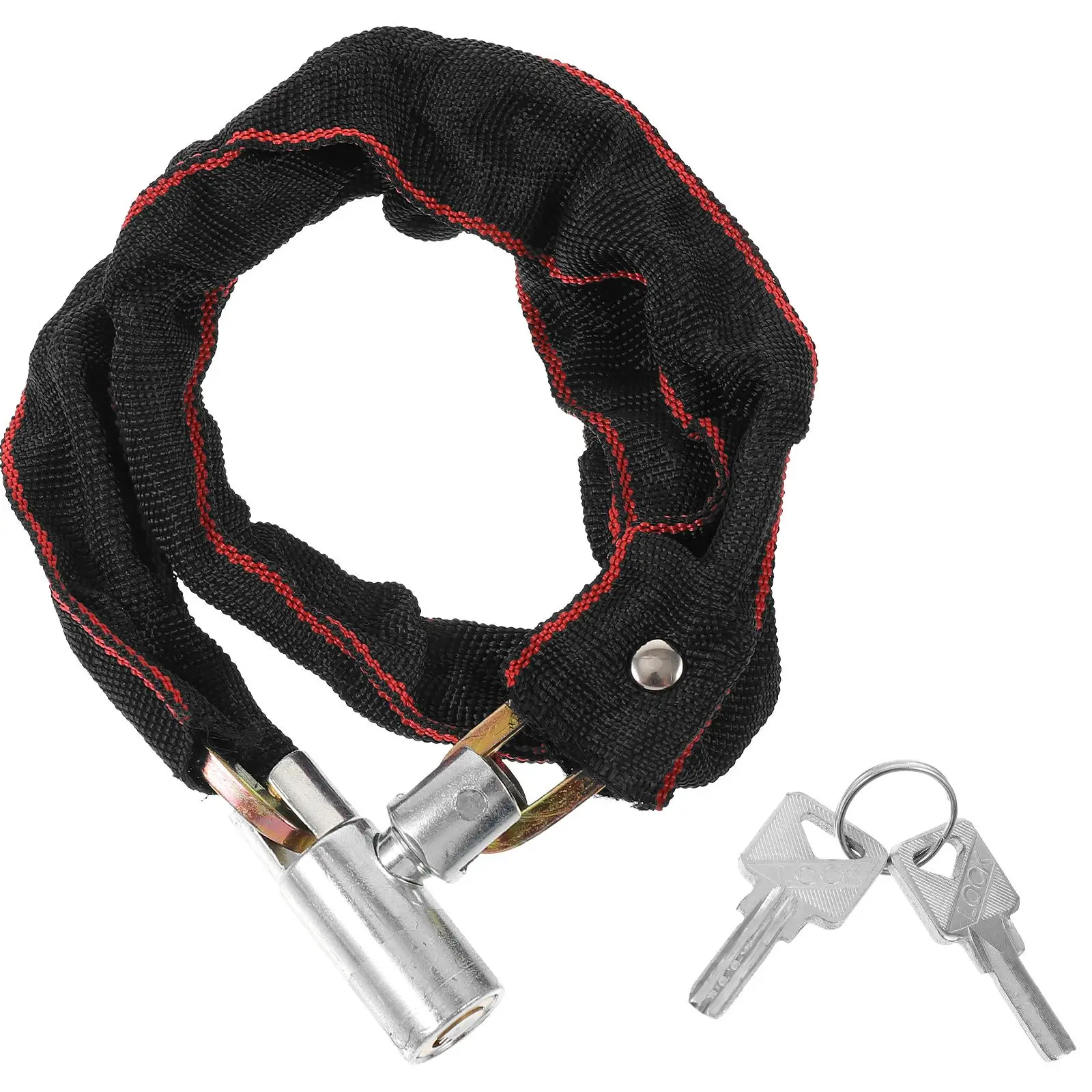 Bicycle Lock 80 CM Heavy Duty Stainless Steel Cable Chain Lightweight Portable with Key Copper Core Anti Theft
Bicycle Lock 80 CM Heavy Duty Stainless Steel Cable Chain Lightweight Portable with Key Copper Core Anti Theft