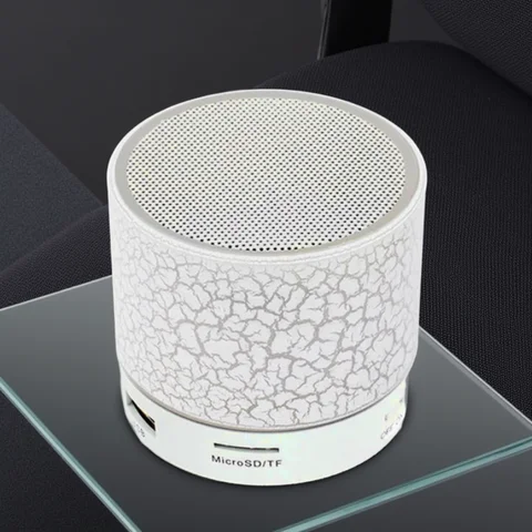 Bluetooth Mini Speaker Wireless Speaker Colorful LED TF Card USB Subwoofer Portable MP3 Music Sound Column For PC Phone