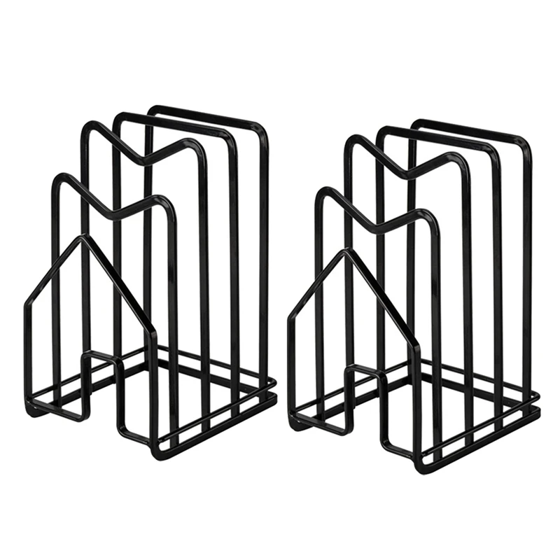 2X Chopping Board Organizer Stand Holder Cutting Board Rack Kitchen Countertop Pots Pan Lids Rack Organizer Flat Steel
2X Chopping Board Organizer Stand Holder Cutting Board Rack Kitchen Countertop Pots Pan Lids Rack Organizer Flat Steel