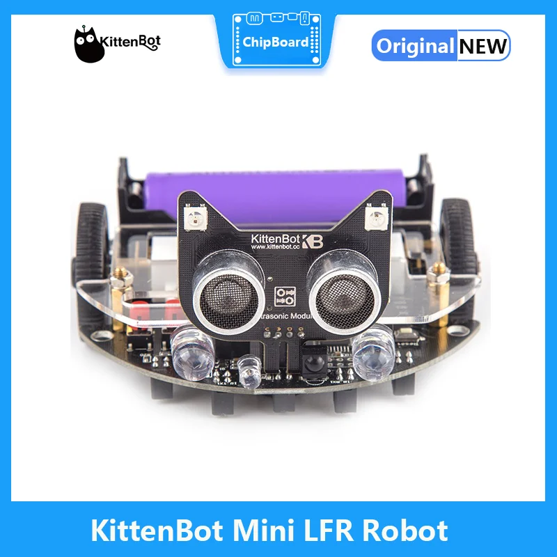 KittenBot Mini LFR программируемый робот-царапины 3,0-Поддержка программа Python
KittenBot Mini LFR программируемый робот-царапины 3,0-Поддержка программа Python