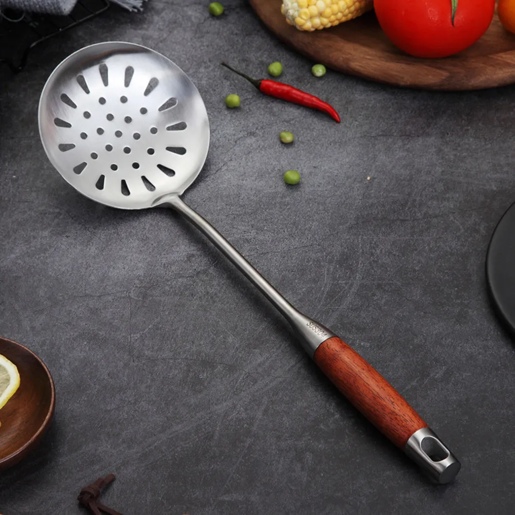 Stainless Steel Frying Strainer Spoon Long Handle Kitchen Utensil For Cooking Oil Drainage Tool Home Restaurant Use
Stainless Steel Frying Strainer Spoon Long Handle Kitchen Utensil For Cooking Oil Drainage Tool Home Restaurant Use