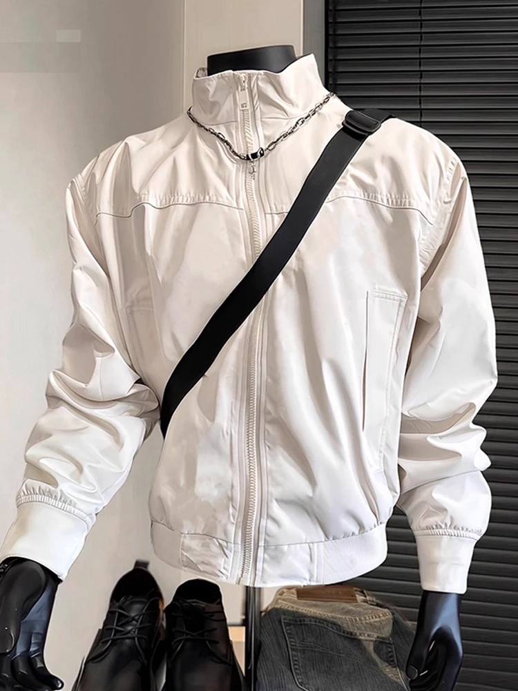 Мужская бейсбольная куртка American Sle ort oulder, осенняя рабочая одежда Faion Cleanfit, повседневное пальто с воротником-стойкой и застежкой-молнией
Мужская бейсбольная куртка American Sle ort oulder, осенняя рабочая одежда Faion Cleanfit, повседневное пальто с воротником-стойкой и застежкой-молнией