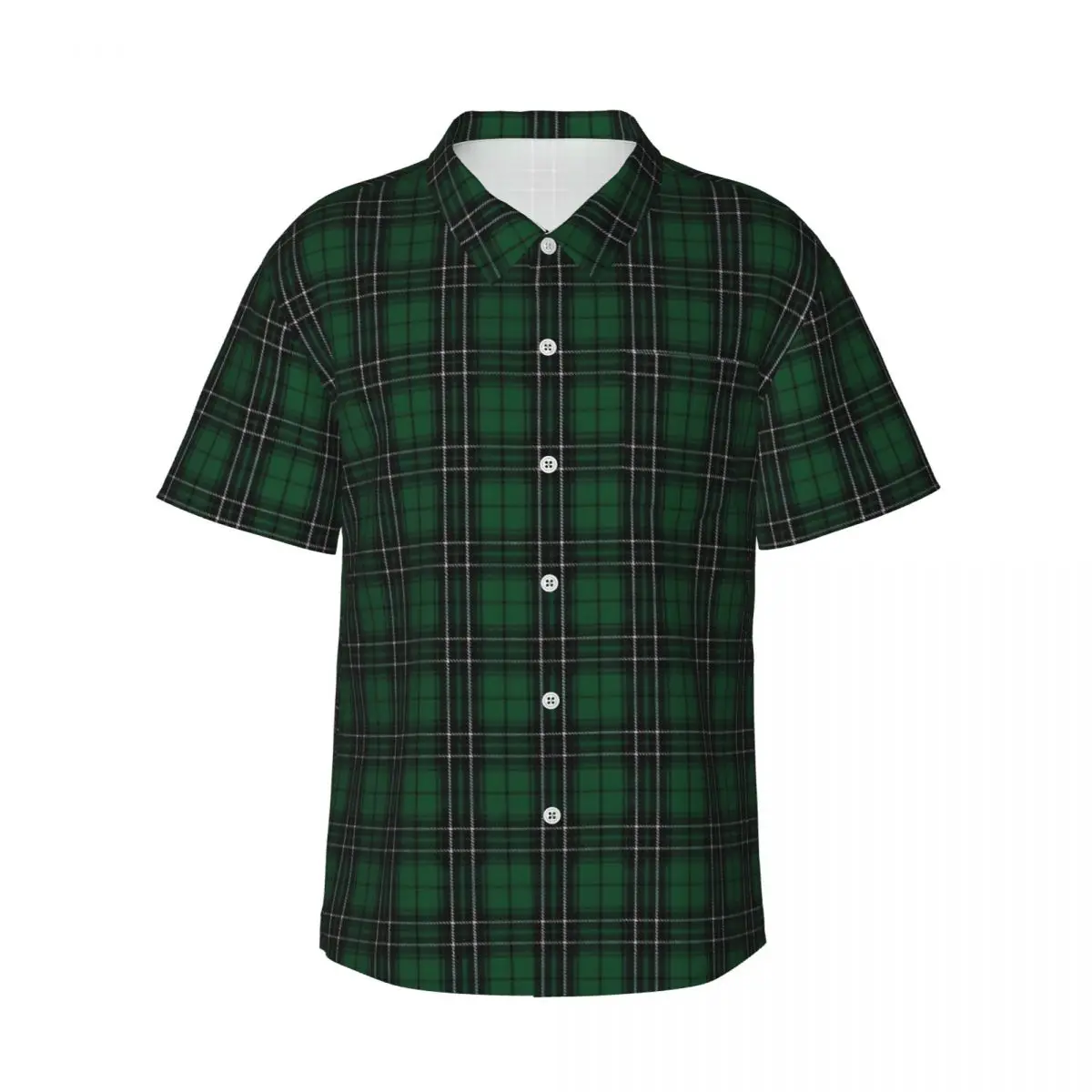 Retro Plaid Casual Shirt Green And Black Trendy Hawaiian Shirts Men Short Sleeves Beach Y2K Street Custom Oversize Blouses
Retro Plaid Casual Shirt Green And Black Trendy Hawaiian Shirts Men Short Sleeves Beach Y2K Street Custom Oversize Blouses