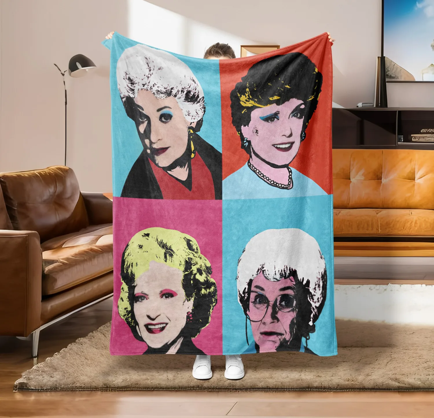 1PC Thin Blanket The Golden Girls Poster Print Blankets Women friendship Bestie for Nap Couch Sofa Bed Car Camping throw Gifts
1PC Thin Blanket The Golden Girls Poster Print Blankets Women friendship Bestie for Nap Couch Sofa Bed Car Camping throw Gifts