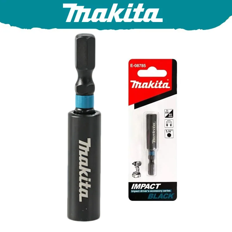 Makita E-08785 Black Magnetic Bit Holder 1/4" Hex Quick Change Extension Durable Adapter for Impact Driver Power Tools 60mm
Makita E-08785 Black Magnetic Bit Holder 1/4" Hex Quick Change Extension Durable Adapter for Impact Driver Power Tools 60mm