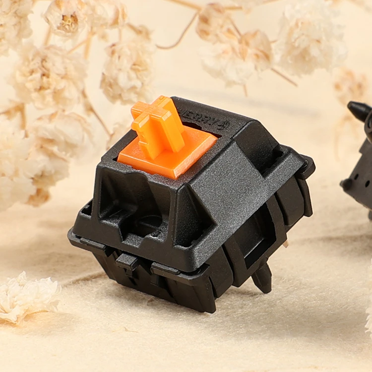 Customized mechanical keyboard cherry orange axis, speed five-pin linear axis mx mechanical keyboard switch
Customized mechanical keyboard cherry orange axis, speed five-pin linear axis mx mechanical keyboard switch