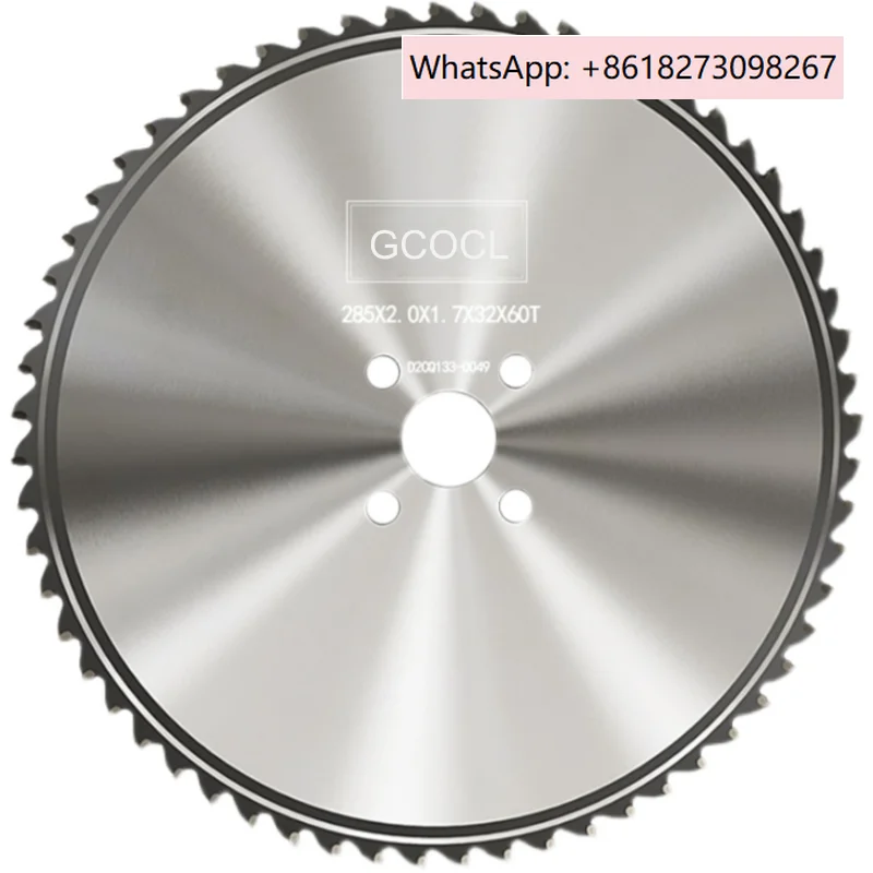 Ceramic cold saw blade, high-speed circular saw machine, iron pipe, round steel cutting blade, 285 metal cold cutting saw blade
Ceramic cold saw blade, high-speed circular saw machine, iron pipe, round steel cutting blade, 285 metal cold cutting saw blade
