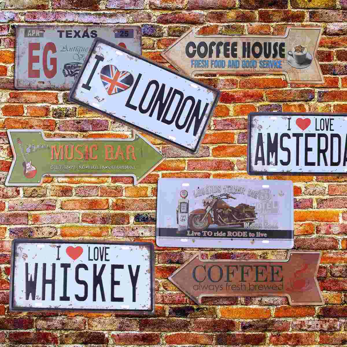 Simple Truth Vintage Decorative Signs Tin Metal Iron Car Sign Painting for Wall Home Bar Coffee Shop (I LOVE WHISKEY)
Simple Truth Vintage Decorative Signs Tin Metal Iron Car Sign Painting for Wall Home Bar Coffee Shop (I LOVE WHISKEY)