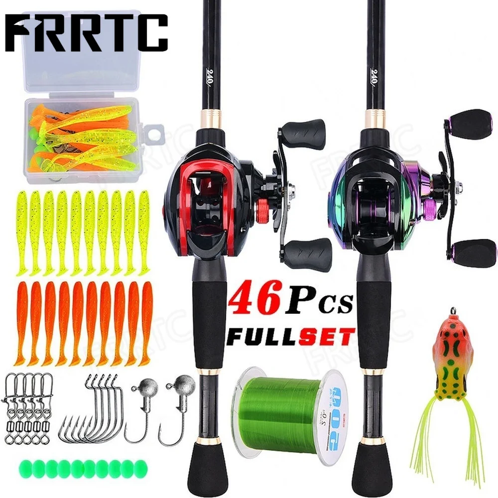 Fishing Rod Combo Rod and Reel Full Kit Casting Fishing Reel Gear Pole Set 500M Fishing Line Lure Kit
Fishing Rod Combo Rod and Reel Full Kit Casting Fishing Reel Gear Pole Set 500M Fishing Line Lure Kit