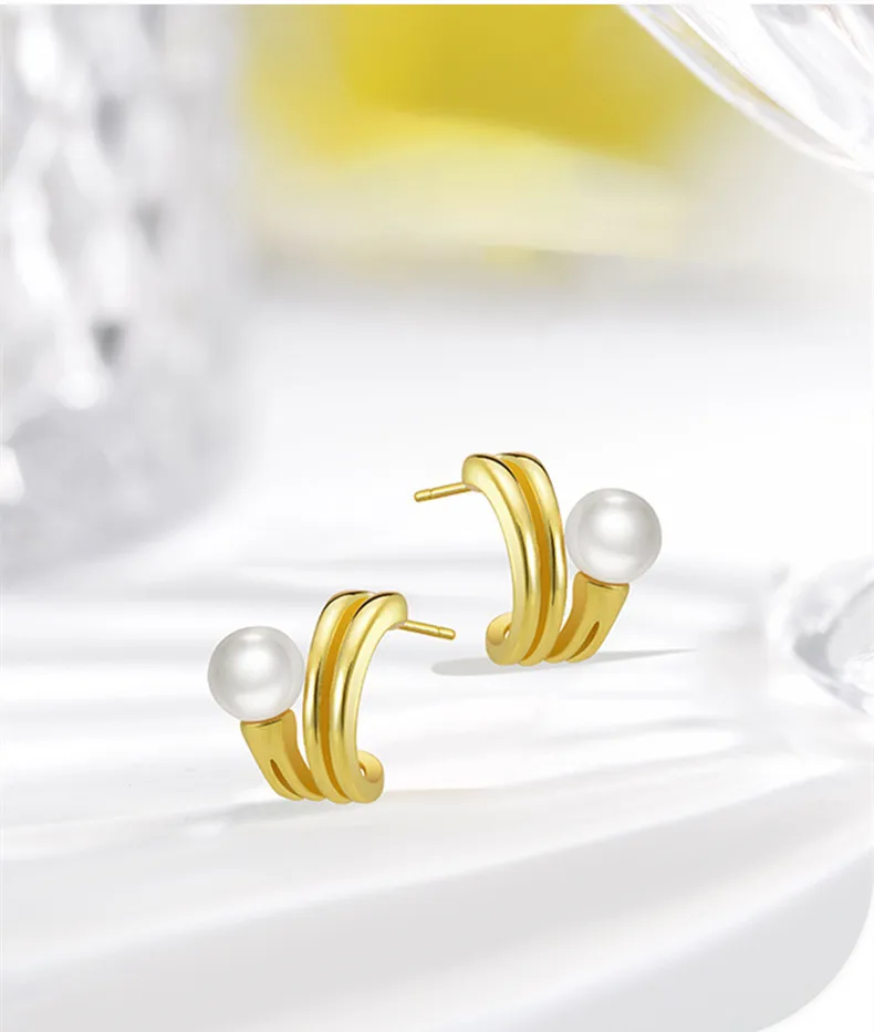 French Style S925 Sterling Silver Natural Pearl Earrings Women's Light Luxury High-End Ear Jewelry Holiday Gift
French Style S925 Sterling Silver Natural Pearl Earrings Women's Light Luxury High-End Ear Jewelry Holiday Gift