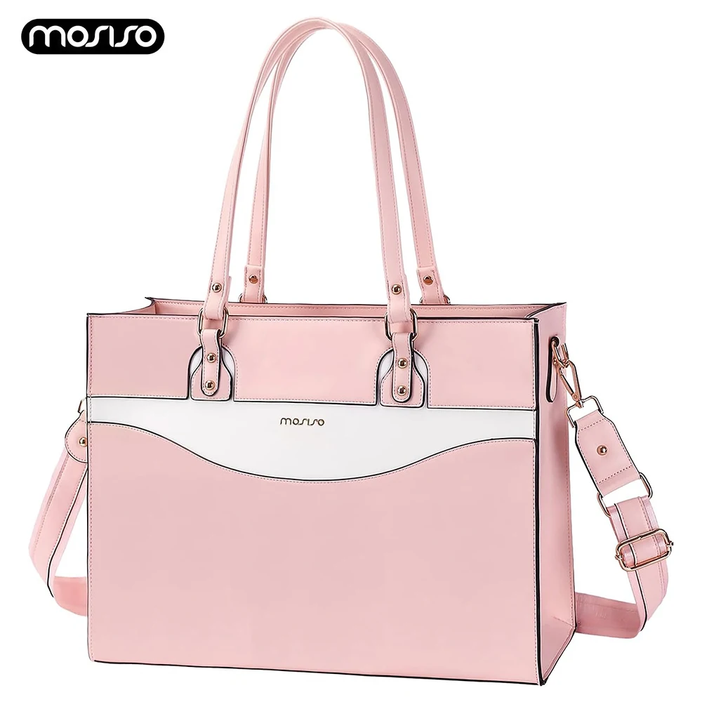 MOSISO Laptop Tote Bag for Women, 15.6 inch Waterproof PU Leather Laptop Bag, Large Capacity Teacher Work Handbag for Office 
MOSISO Laptop Tote Bag for Women, 15.6 inch Waterproof PU Leather Laptop Bag, Large Capacity Teacher Work Handbag for Office