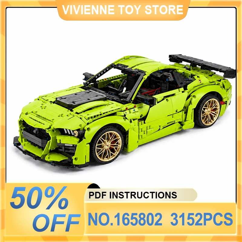Unique MOC 165802 Crafted Luxury Sports Car Model Building Blocks Bricks Toys Children's Birthday Christmas Surprises Gifts
Unique MOC 165802 Crafted Luxury Sports Car Model Building Blocks Bricks Toys Children's Birthday Christmas Surprises Gifts