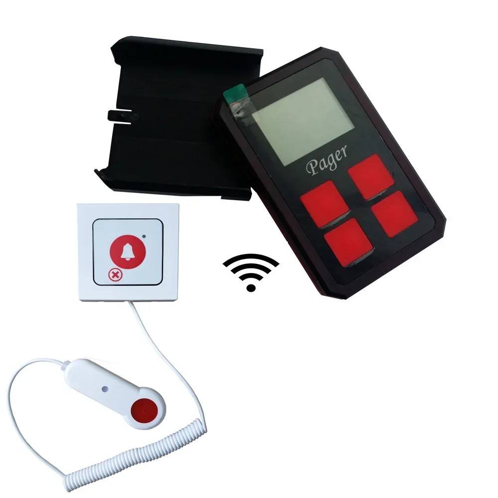 new arrival long signal range wireless nurse calling system button and portable pager
new arrival long signal range wireless nurse calling system button and portable pager