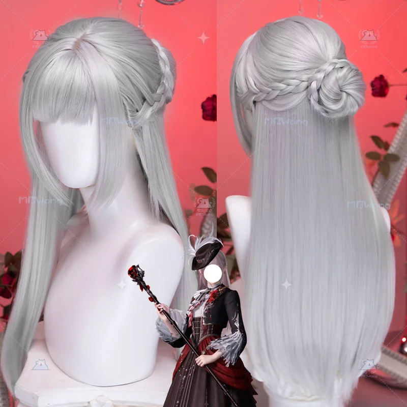 Game Love and Deepspace MC Cosplay Wig Sylus Crimson Rapture Kittens Player Silver Long Hair Halloween Party For Adult Women
Game Love and Deepspace MC Cosplay Wig Sylus Crimson Rapture Kittens Player Silver Long Hair Halloween Party For Adult Women