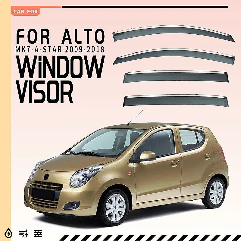 For Suzuki ALTO K10 A-Star 2009-2014 Car Window Visor Rain Sun Shade Side Deflector Accessories
For Suzuki ALTO K10 A-Star 2009-2014 Car Window Visor Rain Sun Shade Side Deflector Accessories
