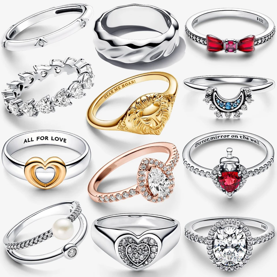 2026 New 925 Silver Fashion Butterfly Princess Crown Double Heart Wrong Circle Rose Ring Exquisite DIY Charm Jewelry Gift
2026 New 925 Silver Fashion Butterfly Princess Crown Double Heart Wrong Circle Rose Ring Exquisite DIY Charm Jewelry Gift
