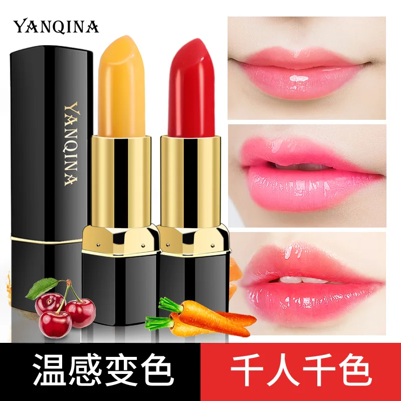 Temperature Color Changing Carotene Lip Balm Lipstick Hydrating Moisturizing for Soft Shiny Lip Viral Makeup Beauty
Temperature Color Changing Carotene Lip Balm Lipstick Hydrating Moisturizing for Soft Shiny Lip Viral Makeup Beauty