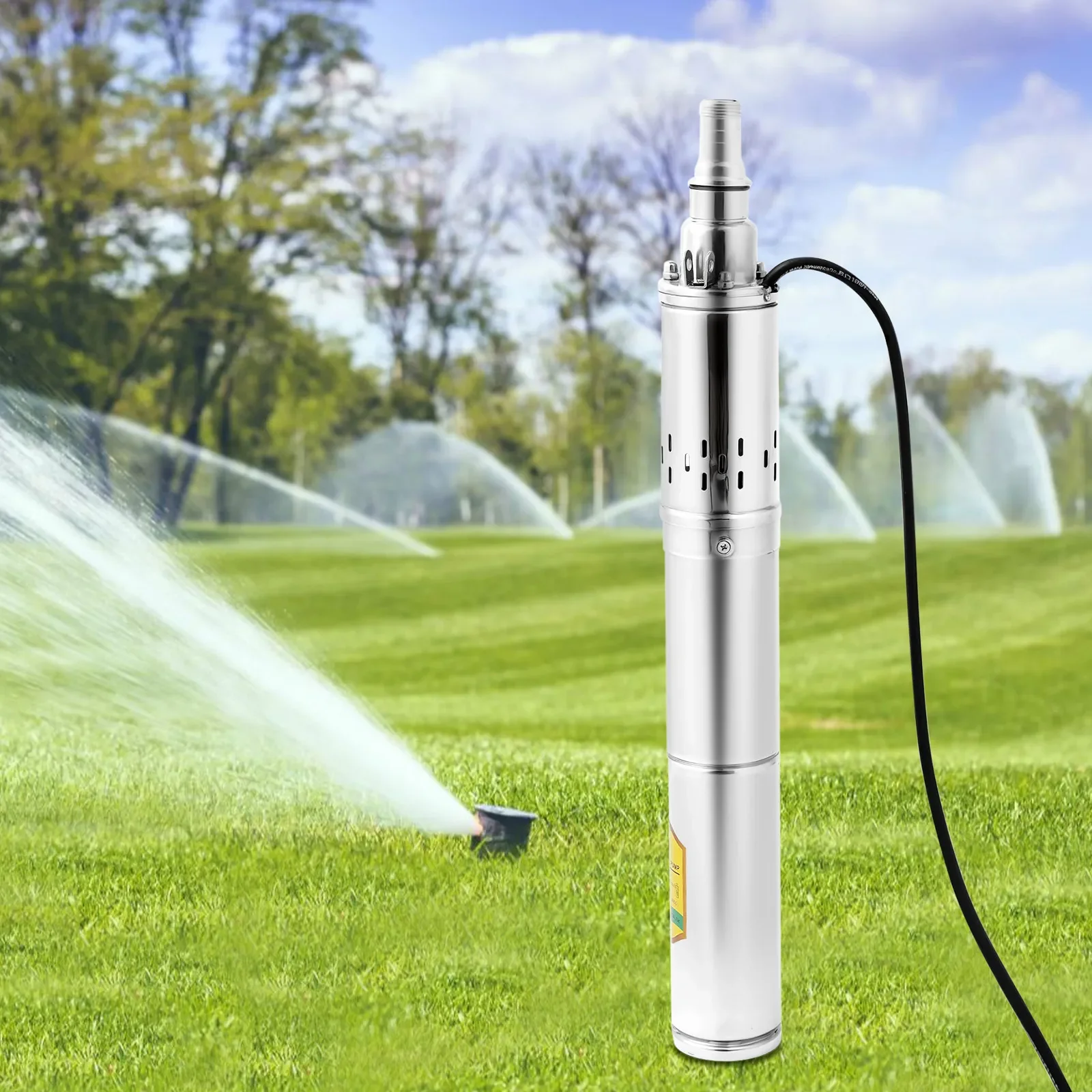 NEW Submersible Deep Well Solar Water Pump DC 24V 370W Stainless Steel Agricultural Irrigation Screw Pump,213ft Lift,8.8GPM Flow
NEW Submersible Deep Well Solar Water Pump DC 24V 370W Stainless Steel Agricultural Irrigation Screw Pump,213ft Lift,8.8GPM Flow