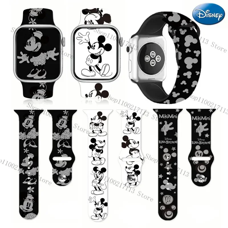 Disney Mickey Minnie print strap For iwatch S8765432SE full series Silicone for Replacement watch band 38mm-45mm birthday gifts
Disney Mickey Minnie print strap For iwatch S8765432SE full series Silicone for Replacement watch band 38mm-45mm birthday gifts