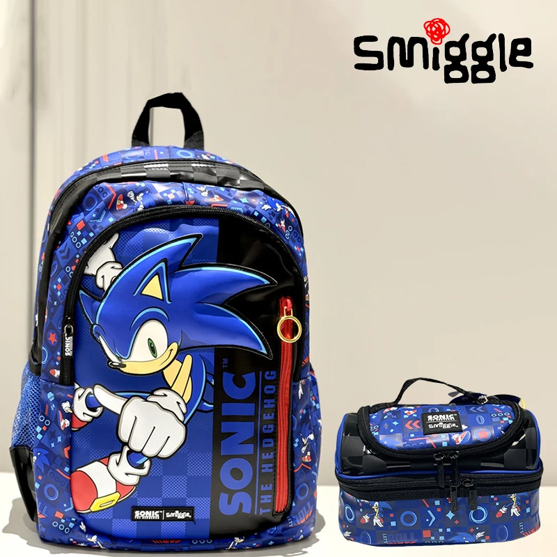 Australia Smiggle Schoolbag Sonic Cartoon Series Children School Bag Anime Backpack And Lunch Bag 2-Piece Set
Australia Smiggle Schoolbag Sonic Cartoon Series Children School Bag Anime Backpack And Lunch Bag 2-Piece Set