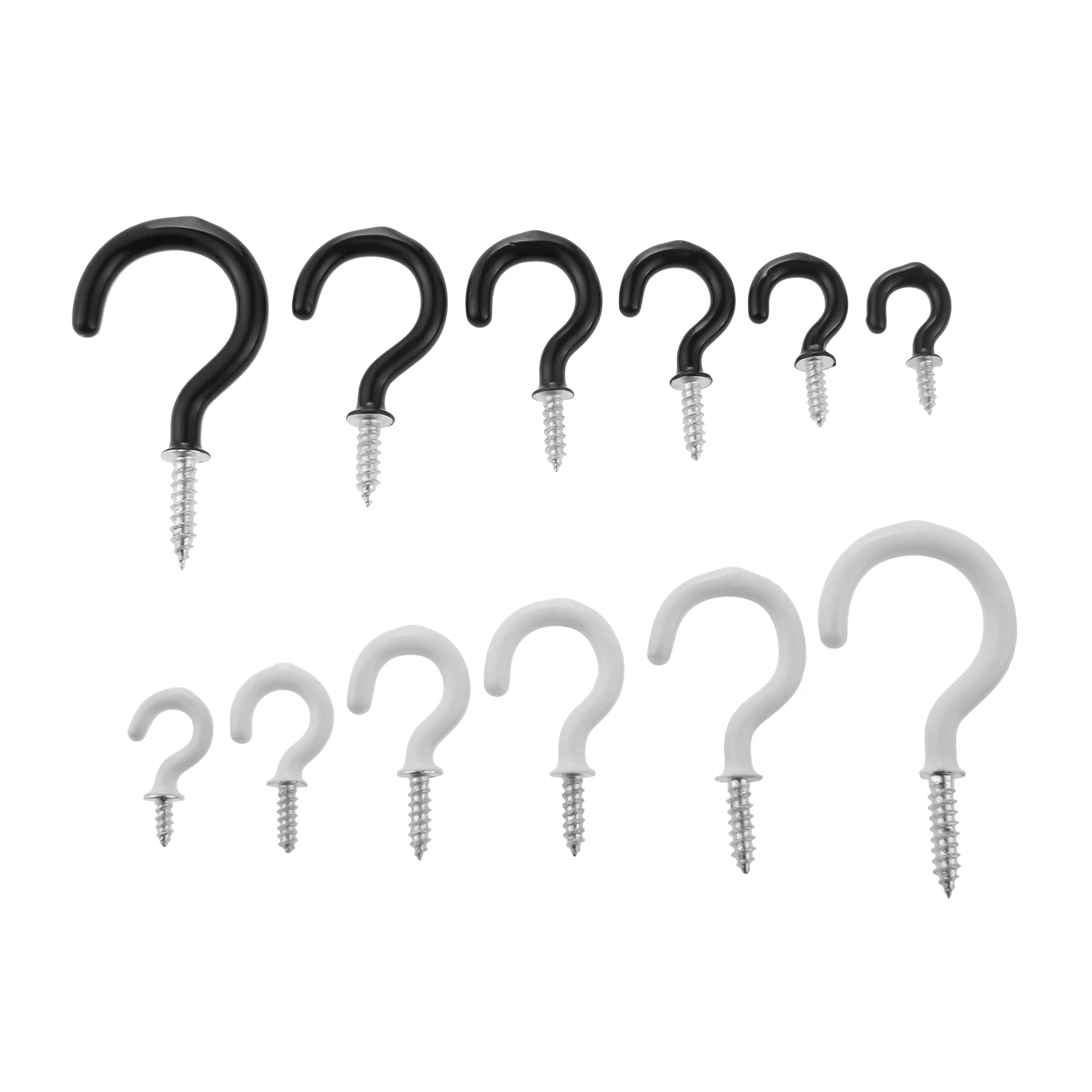 70pcs White Balck Metal Cup Hooks Hanging Plant Baskets Pots Pans Sun Lock Screen Indoor Outdoor
70pcs White Balck Metal Cup Hooks Hanging Plant Baskets Pots Pans Sun Lock Screen Indoor Outdoor