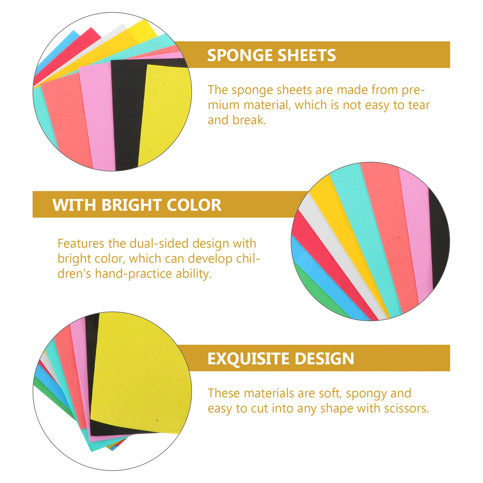 30 Sheets Dual-Sided Sponge Paper Vibrant Foam Sheets for DIY Folding Craft Making Painting and Creative Art Design
30 Sheets Dual-Sided Sponge Paper Vibrant Foam Sheets for DIY Folding Craft Making Painting and Creative Art Design