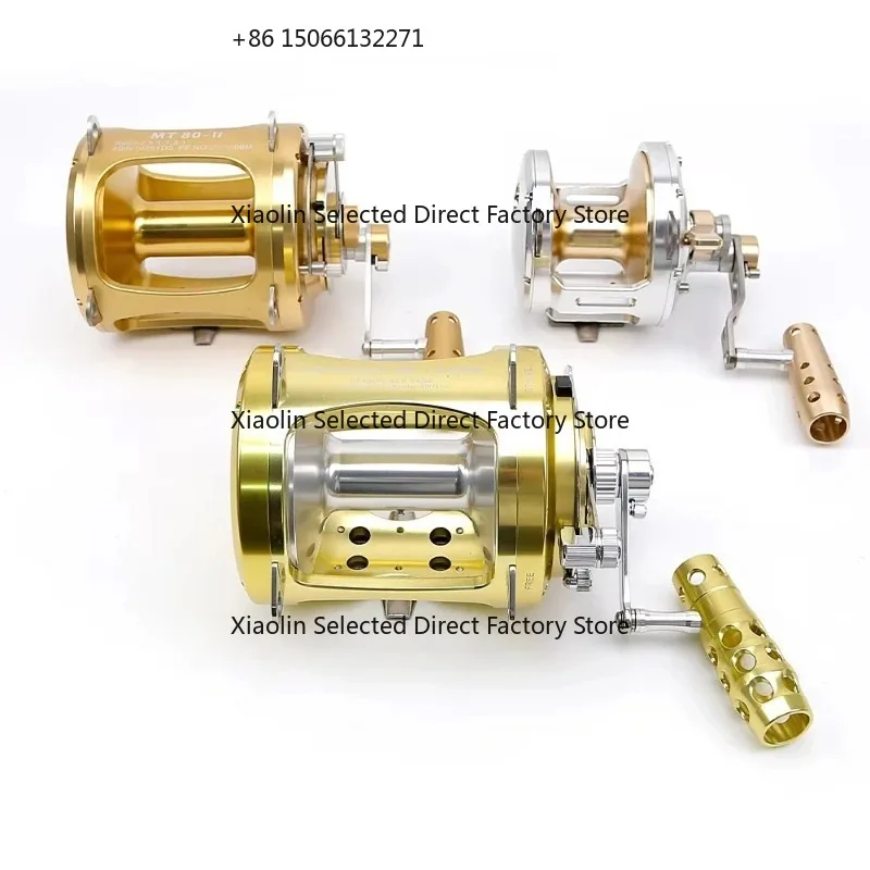 Saltwater Fishing Reel 50W 80W Heavy Boat Big Game Trolling Reel Blue Marlin Tuna Sea Fishing Reel Gold Right Hand
Saltwater Fishing Reel 50W 80W Heavy Boat Big Game Trolling Reel Blue Marlin Tuna Sea Fishing Reel Gold Right Hand