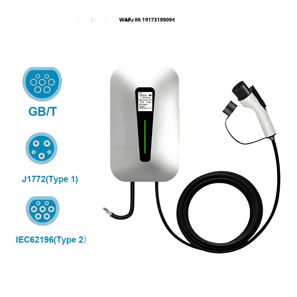 Type 2 7/11/22KW Charger 32A EV Charger of Car Charger with Fast Charging Pile for Electric Charging Station with Online App
Type 2 7/11/22KW Charger 32A EV Charger of Car Charger with Fast Charging Pile for Electric Charging Station with Online App