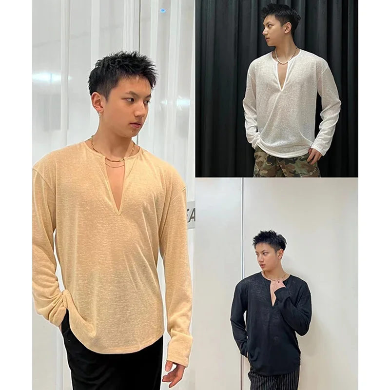 Adult Male Latin Dance Tops Round Neck Long Sleeves T Shirt Men Rumba Ballroom Dance Practice Clothes Training Dancewear NV21775
Adult Male Latin Dance Tops Round Neck Long Sleeves T Shirt Men Rumba Ballroom Dance Practice Clothes Training Dancewear NV21775